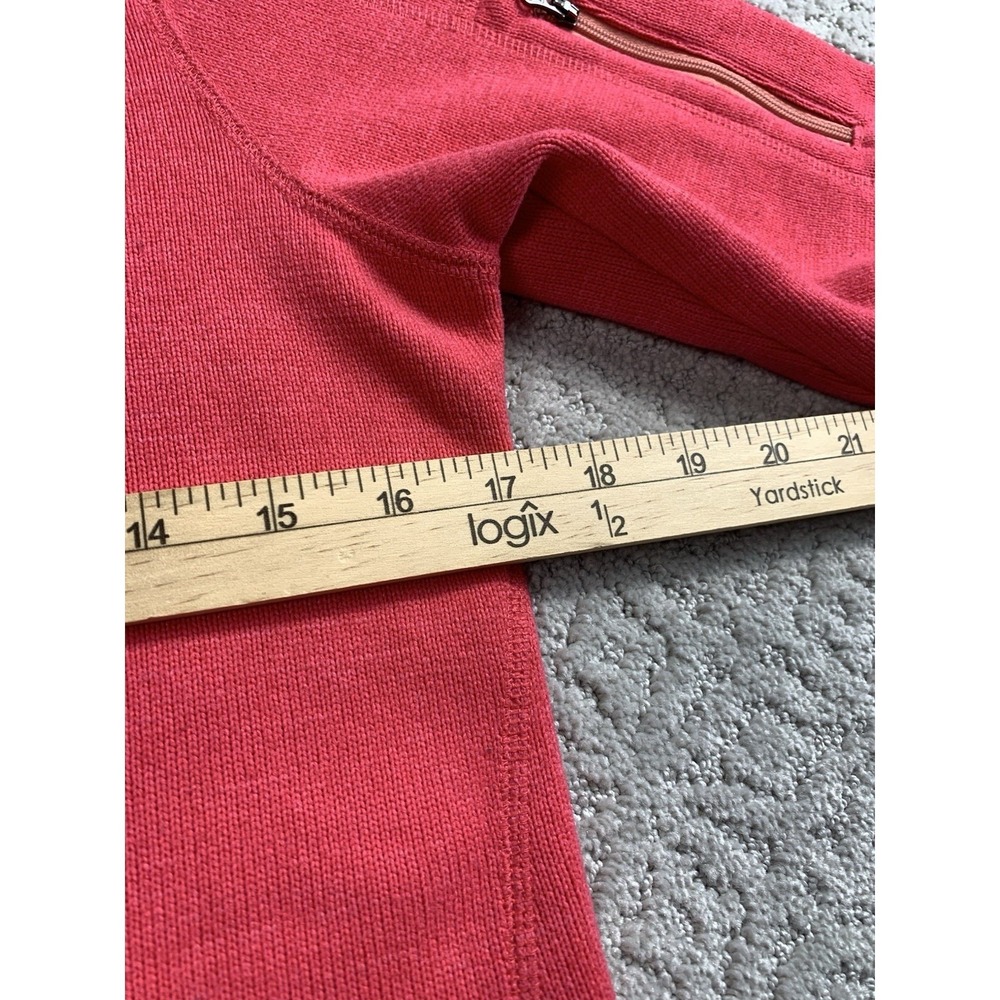 Patagonia Better Sweater 1/4 Zip Youth XL 14 Pink Fleece Pullover - Picture 4 of 10